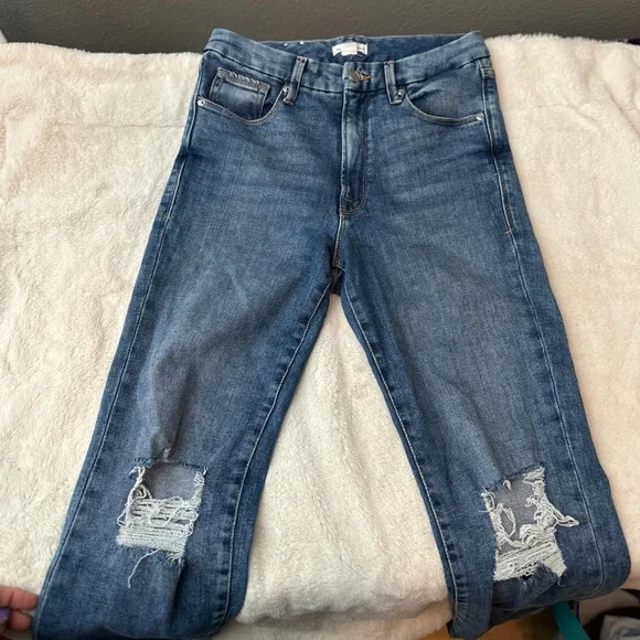 Good American straight leg jeans - Picture 2 of 5